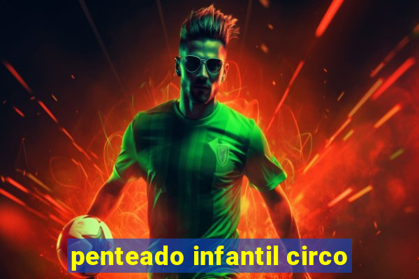 penteado infantil circo