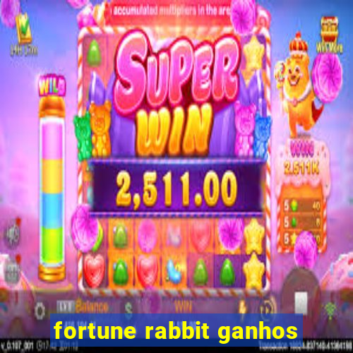 fortune rabbit ganhos