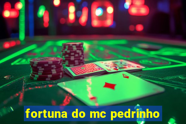 fortuna do mc pedrinho