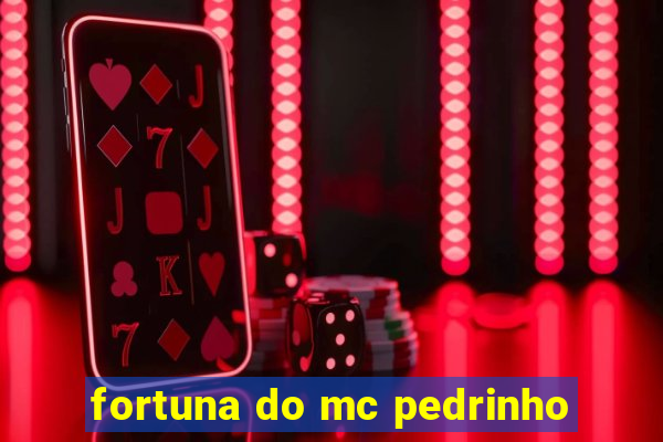 fortuna do mc pedrinho