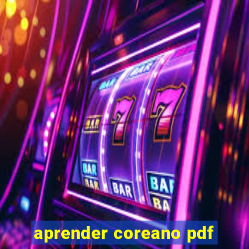 aprender coreano pdf