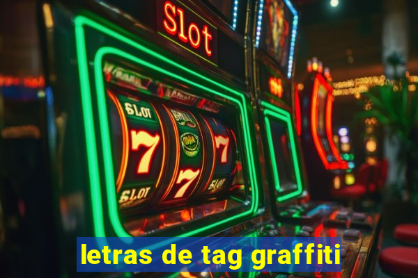 letras de tag graffiti