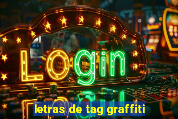 letras de tag graffiti