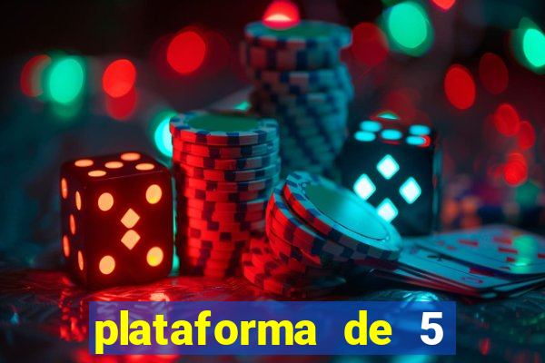 plataforma de 5 reais fortune tiger