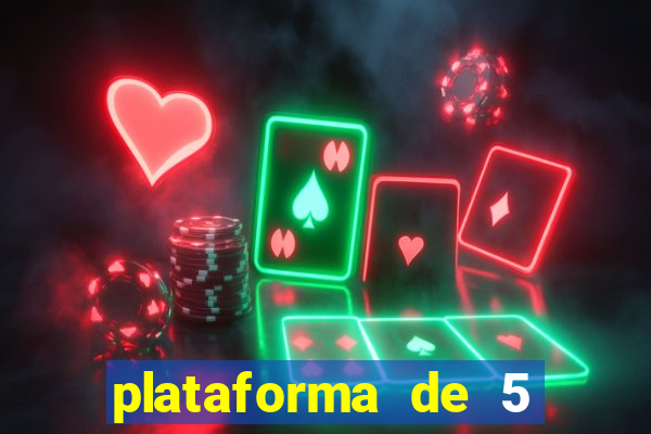 plataforma de 5 reais fortune tiger