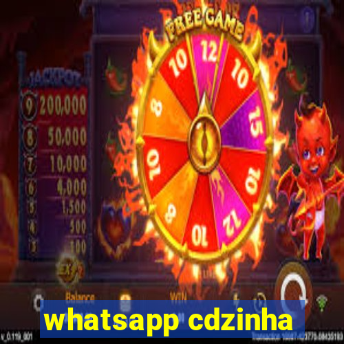 whatsapp cdzinha