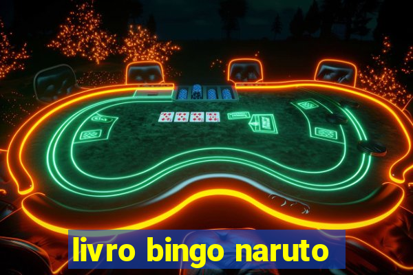 livro bingo naruto