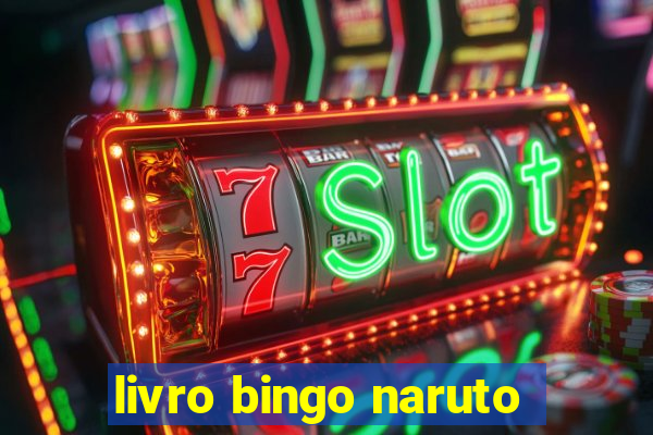 livro bingo naruto