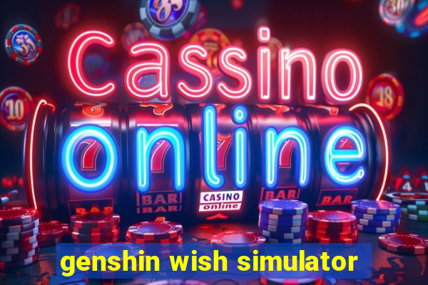 genshin wish simulator