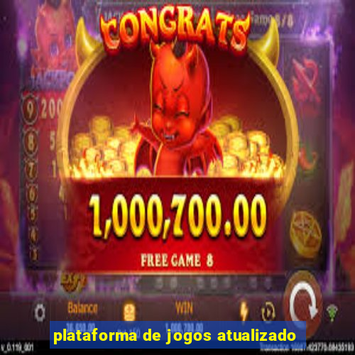 plataforma de jogos atualizado