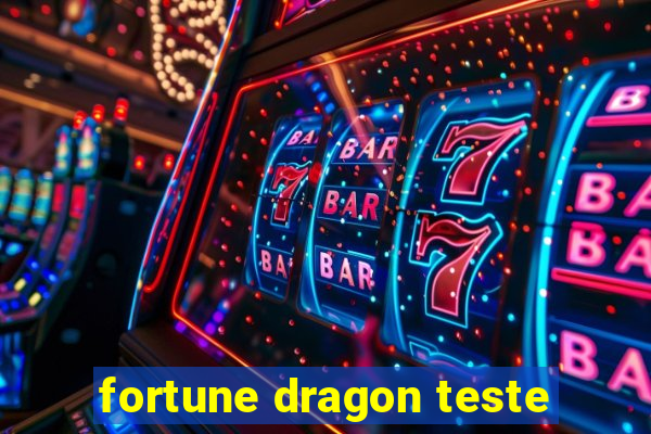 fortune dragon teste