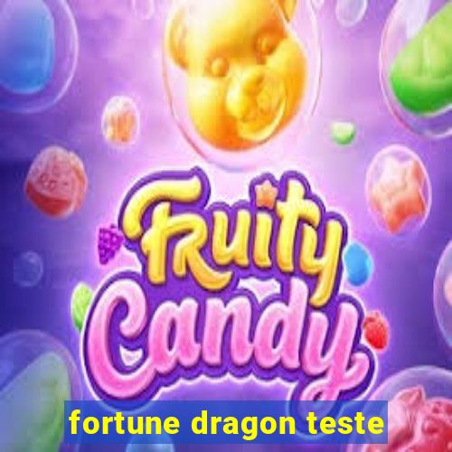 fortune dragon teste