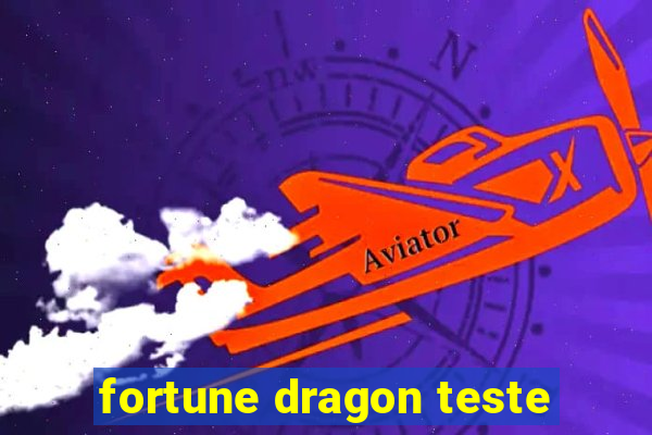 fortune dragon teste