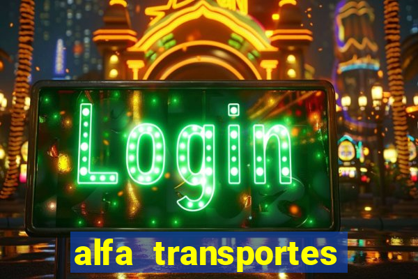 alfa transportes novo hamburgo