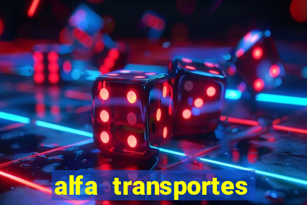 alfa transportes novo hamburgo