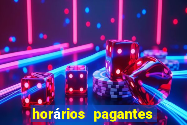 horários pagantes pg soft