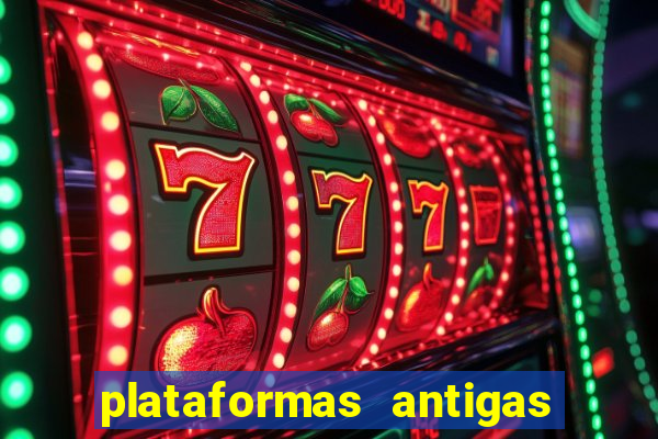 plataformas antigas de jogos