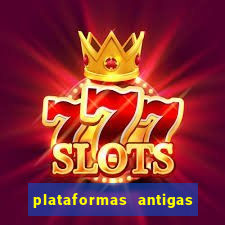 plataformas antigas de jogos