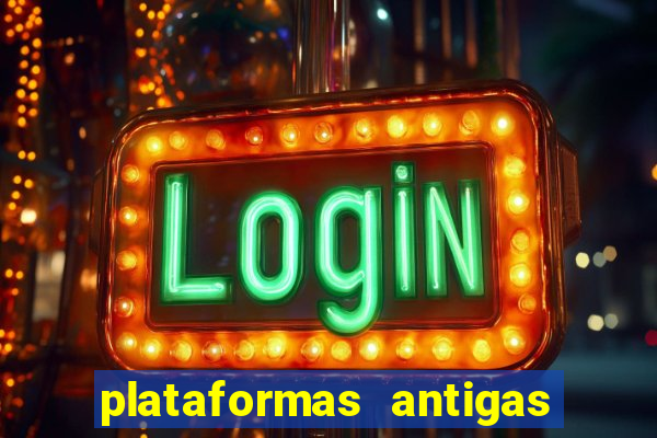 plataformas antigas de jogos