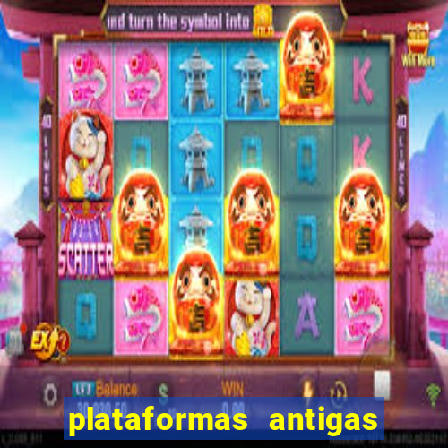 plataformas antigas de jogos