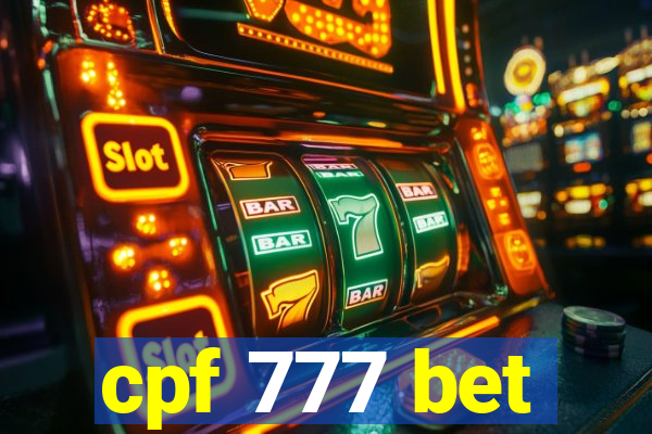 cpf 777 bet