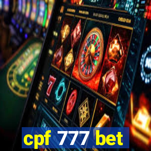 cpf 777 bet