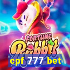 cpf 777 bet