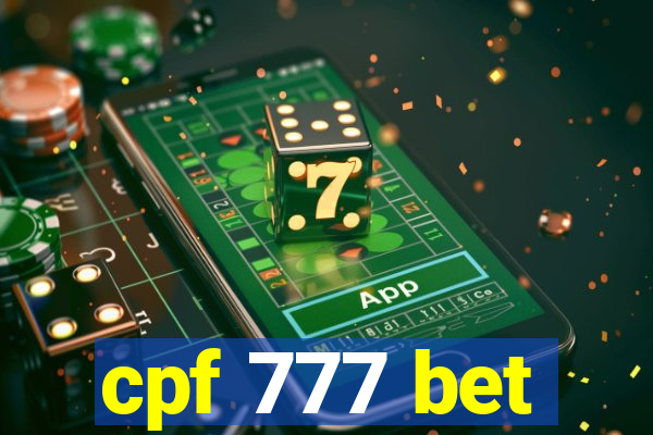 cpf 777 bet