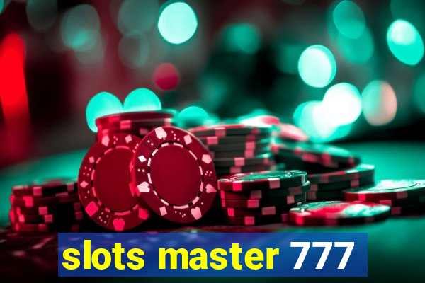 slots master 777