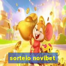 sorteio novibet