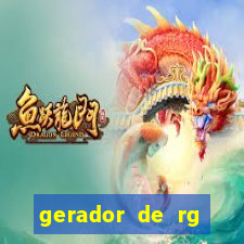 gerador de rg frente e verso