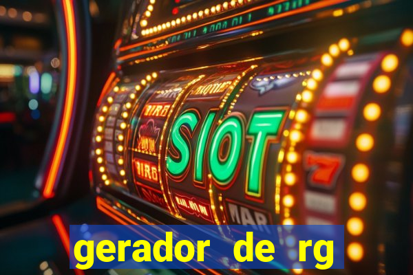 gerador de rg frente e verso