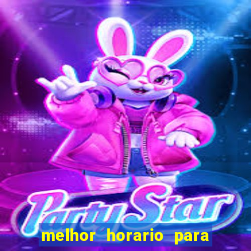 melhor horario para jogar fortune rabbit