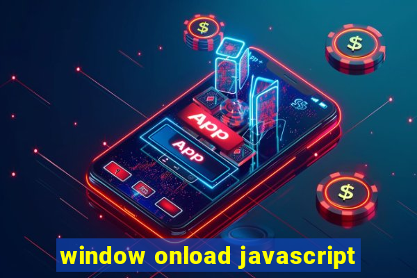 window onload javascript