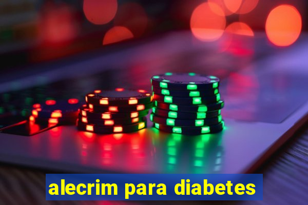 alecrim para diabetes