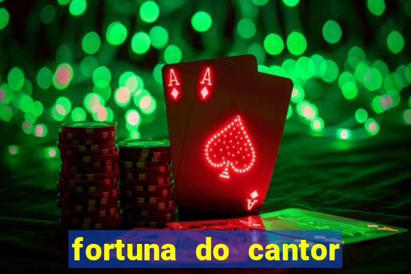 fortuna do cantor sorocaba 2023