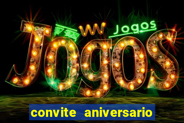 convite aniversario infantil futebol