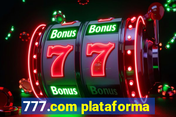 777.com plataforma