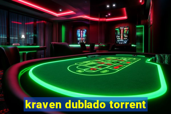 kraven dublado torrent