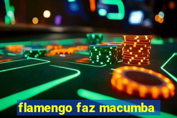 flamengo faz macumba