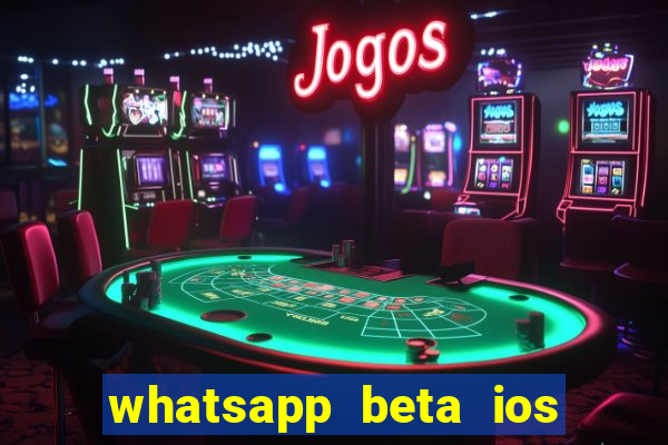 whatsapp beta ios testflight code 2024