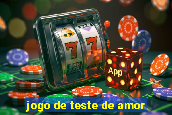 jogo de teste de amor