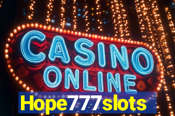 Hope777slots