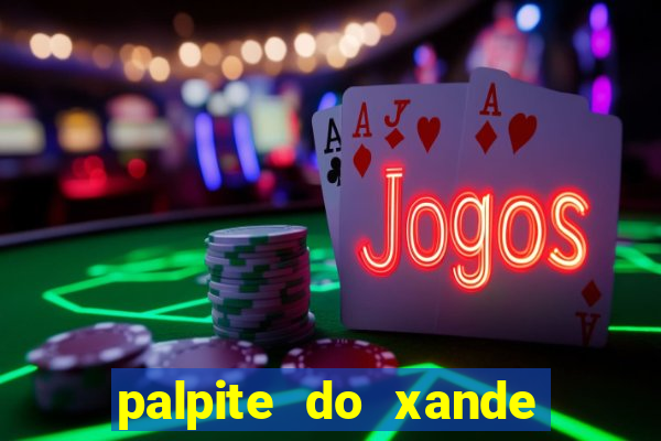 palpite do xande de hoje