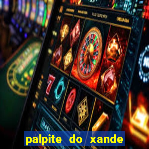 palpite do xande de hoje