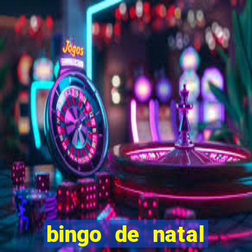 bingo de natal para imprimir gratis