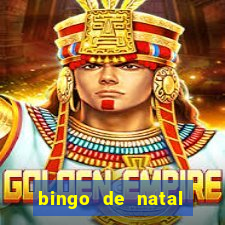 bingo de natal para imprimir gratis