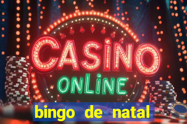 bingo de natal para imprimir gratis