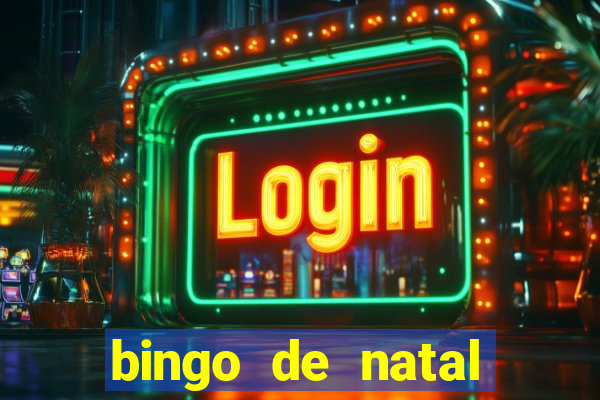 bingo de natal para imprimir gratis