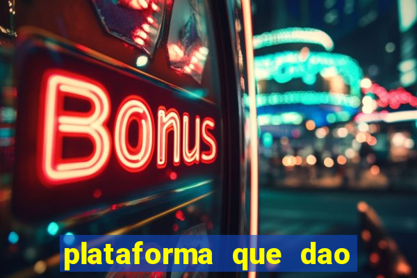 plataforma que dao bonus no cadastro